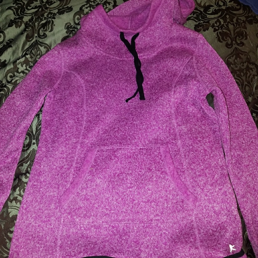 Purple hoodie
